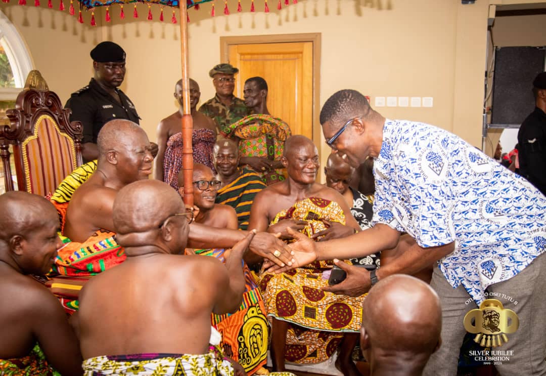 GDA President at Manhyia